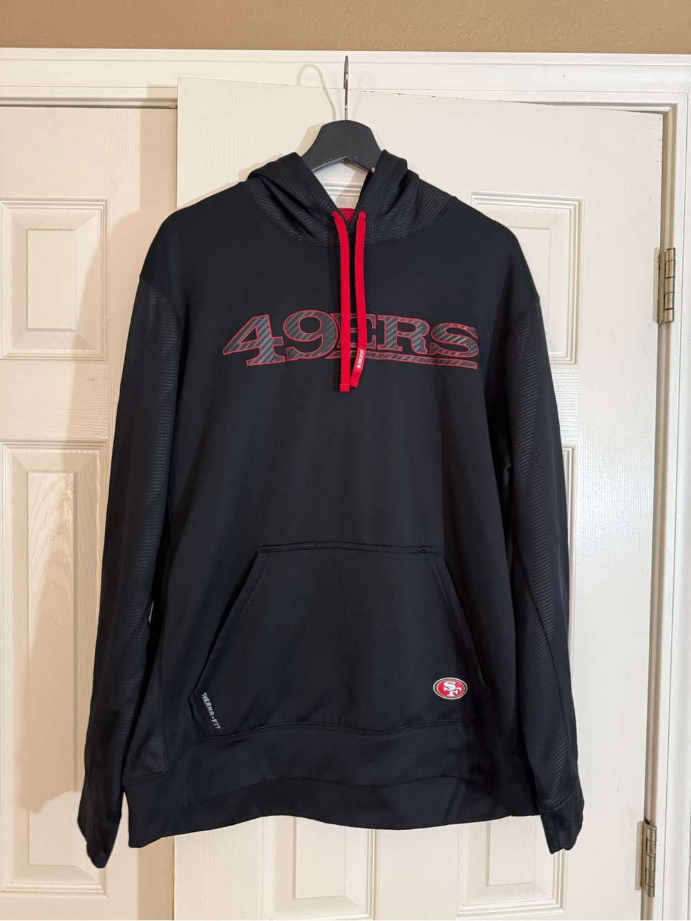 Nike San Francisco 49ers Therma-FIT On Field Hoodie Men’s Large NFL